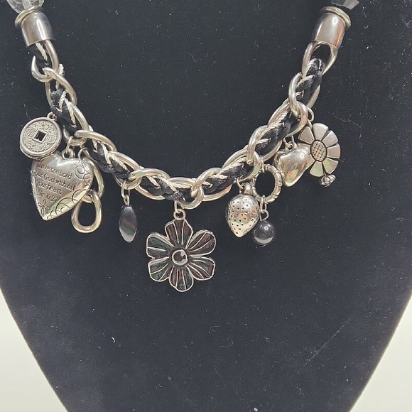 Silver-tone Themed  Necklace Bundle - Picture 3 of 11